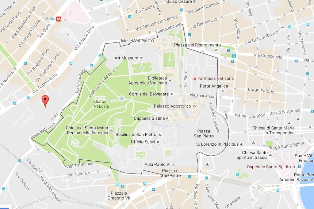 Il Pesco Al Vaticano Vakantiehuis